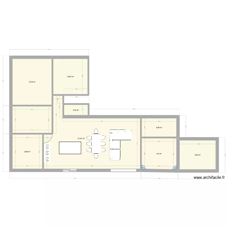 RP MAILLANE 2. Plan de 8  et 114 m²