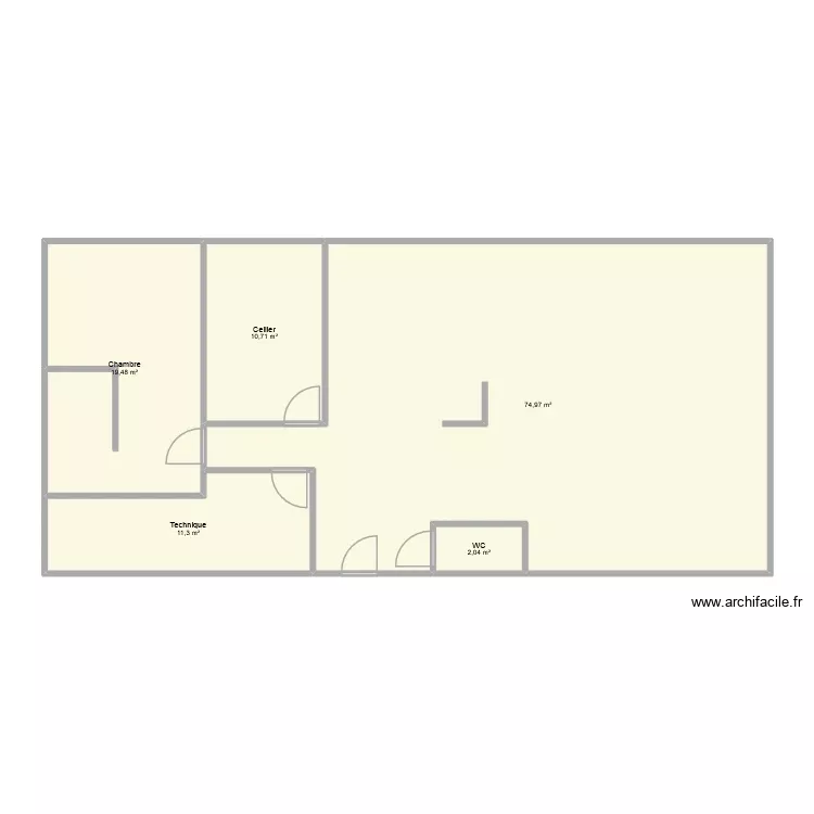 test. Plan de 5 Pièces et 119 m² test. Plan de 5 Pièces et 119 m²