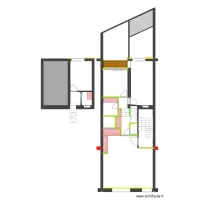 BAUCQ 77 1e &eacute;tage - Zones avec PRIMER