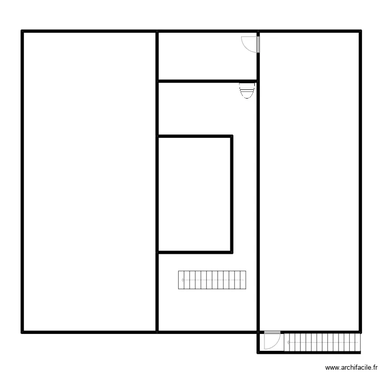r00. Plan de 5  et 195 m²