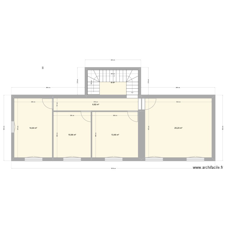 Corbeyre étage 1. Plan de 0 pièce et 0 m2