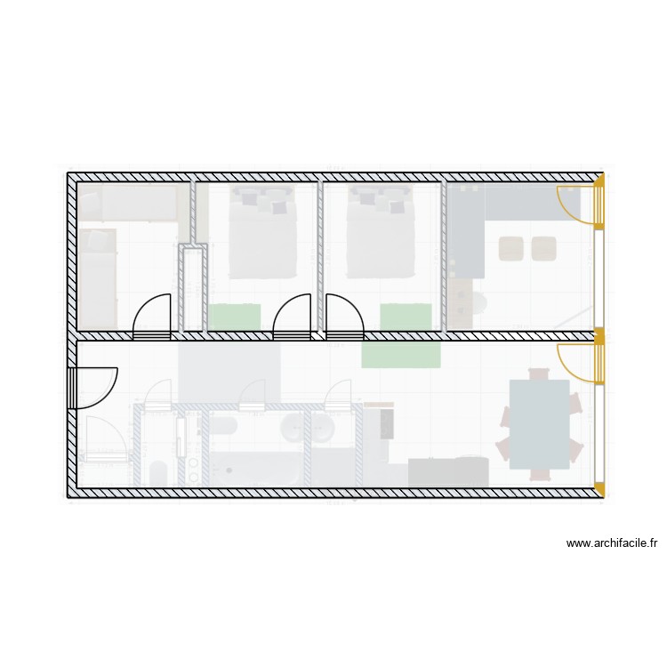 GUIMARD PM. Plan de 0 pièce et 0 m2