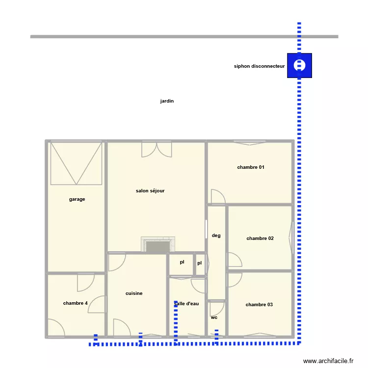 gauvrit ass. Plan de 12  et 100 m²