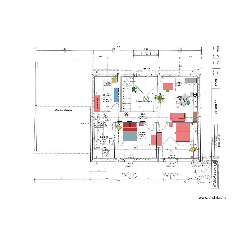 etage2. Plan de 0 pièce et 0 m2