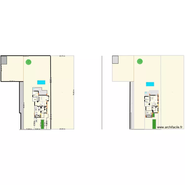 Derni&egrave;re mise &agrave; jour 17/05. Plan de 30  et 9347 m²