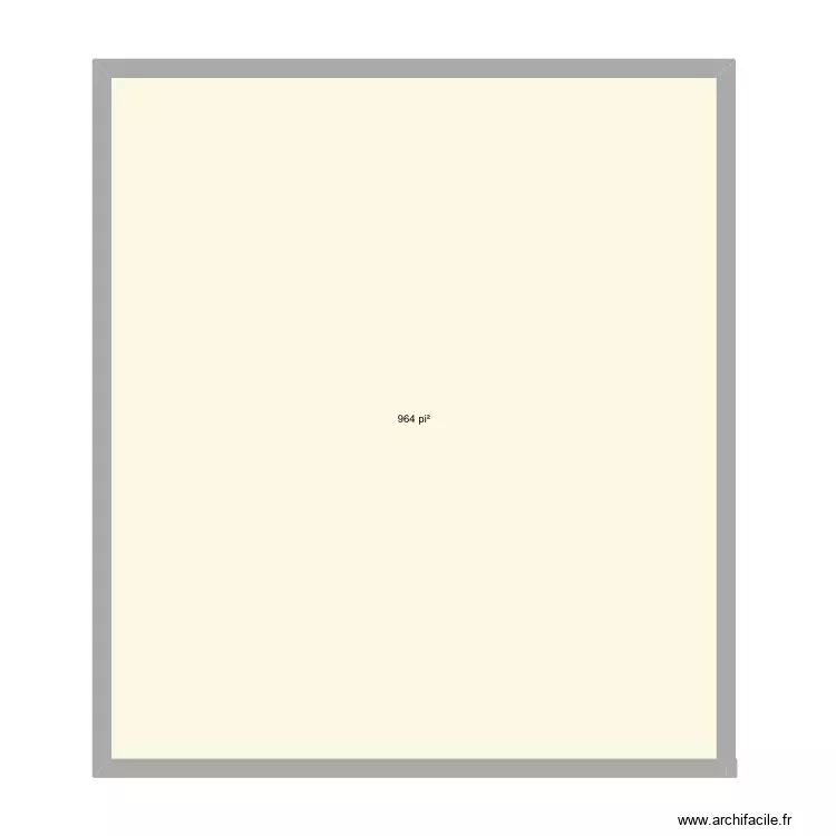 2e essai. Plan de 1 Pièce et 90 m² 2e essai. Plan de 1 Pièce et 90 m²