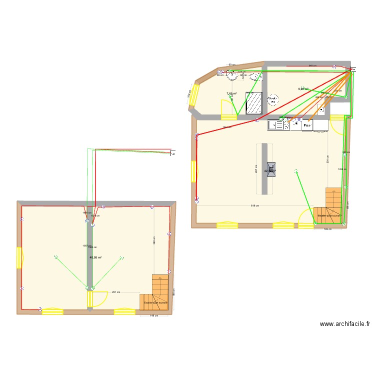 Faverolles_maison_TEAMVETO_elec. Plan de 4 pièces et 101 m2