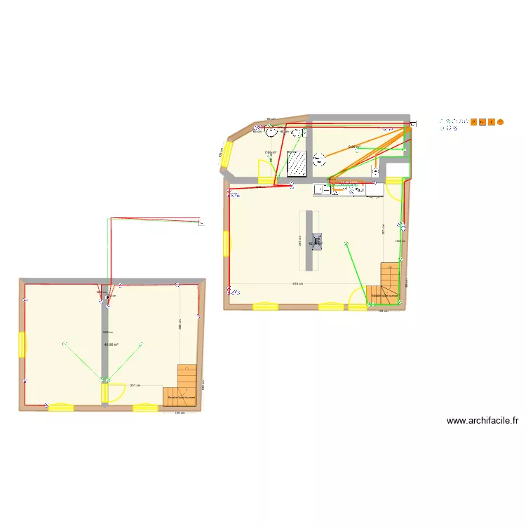 Faverolles_maison_TEAMVETO_elec. Plan de 4 pièces et 101 m²