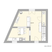 plan rez de chauss&eacute;e