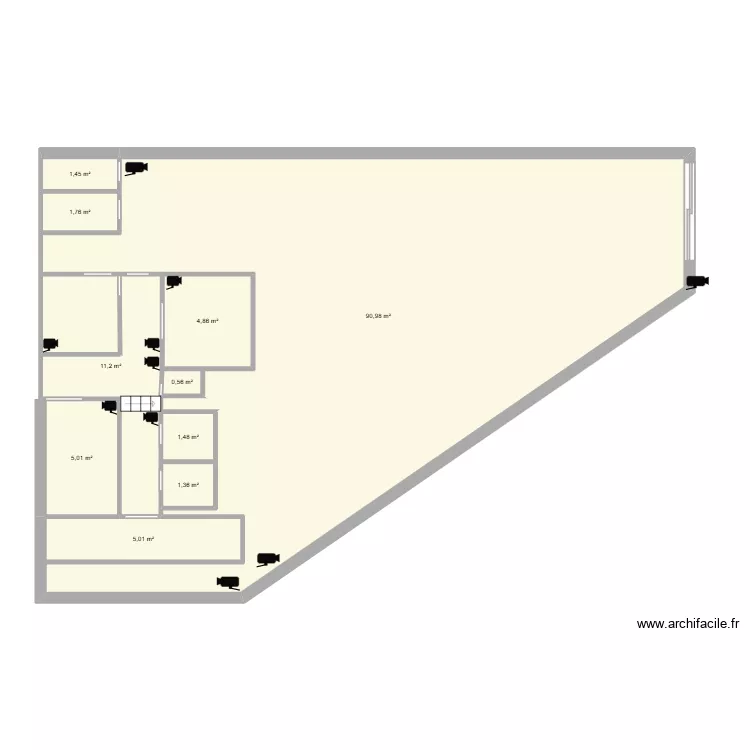 devis2. Plan de 10  et 124 m²