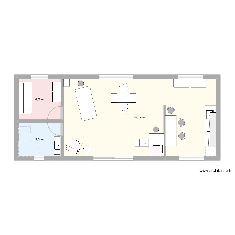 Projet. Plan de 0 pièce et 0 m2 Projet. Plan de 0 pièce et 0 m2