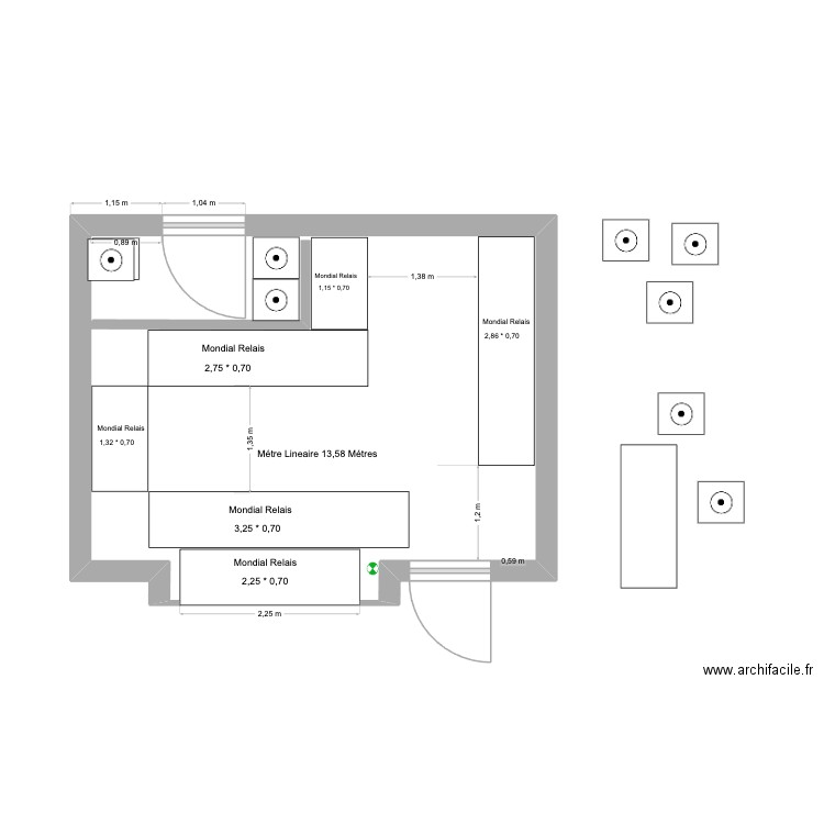 LOCAL93 LIBERATION AMÉNAGEMENT 3. Plan de 0 pièce et 0 m2