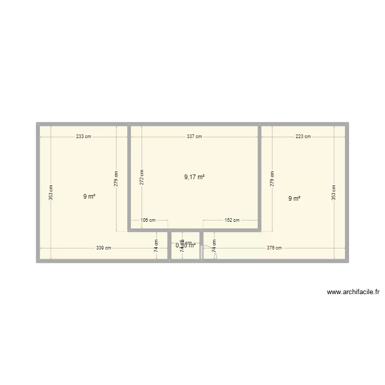 CHAMBRE. Plan de CHAMBRE. Plan de
