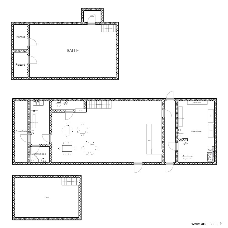 maxime inconnu janv. Plan de 12 pièces et 223 m2