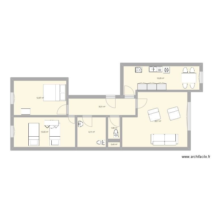 biarritz. Plan de 0 pièce et 0 m2