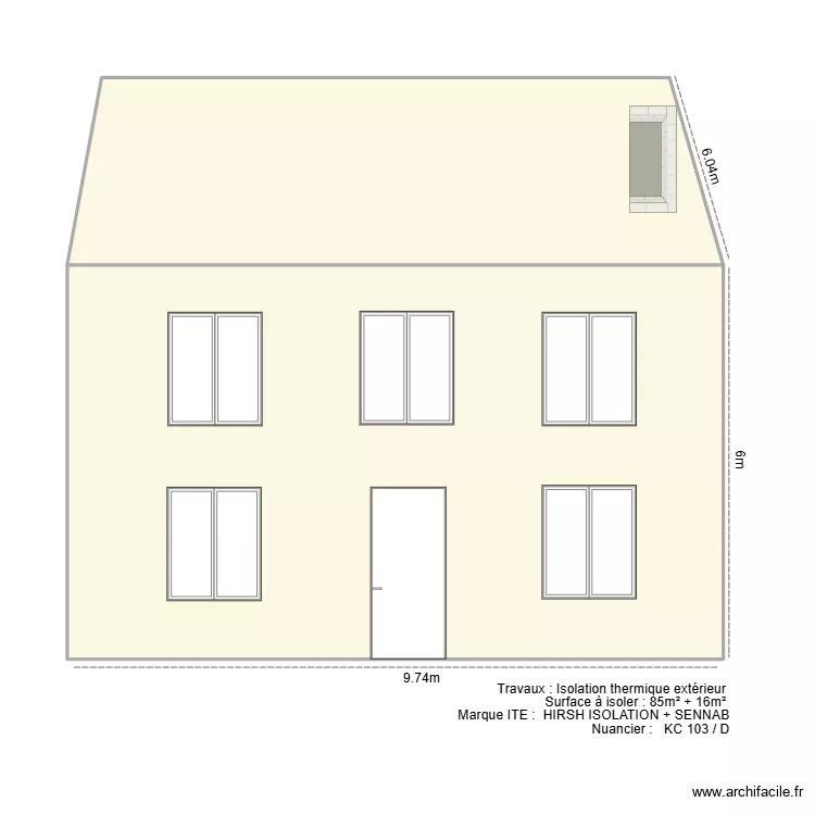 Destout Gilles - ite. Plan de 