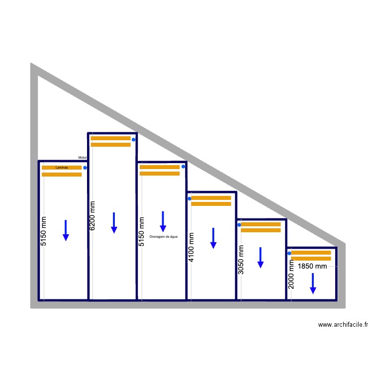 Joao almeida ingenieur. Plan de 4 pièces et 74 m2