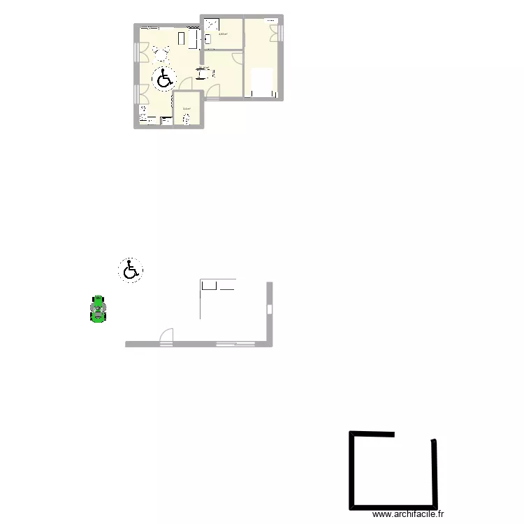 plan 2 appartement. Plan de 