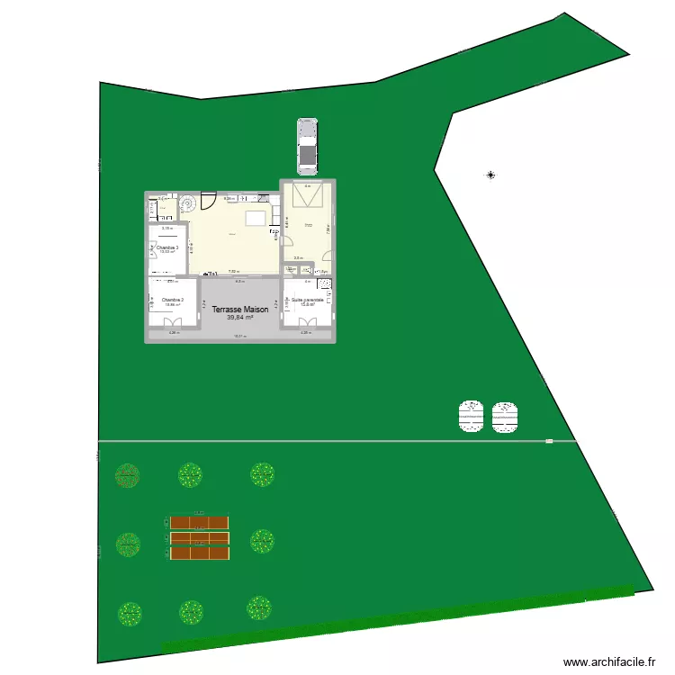 Laymont -  Sans C&eacute;lier. Plan de 