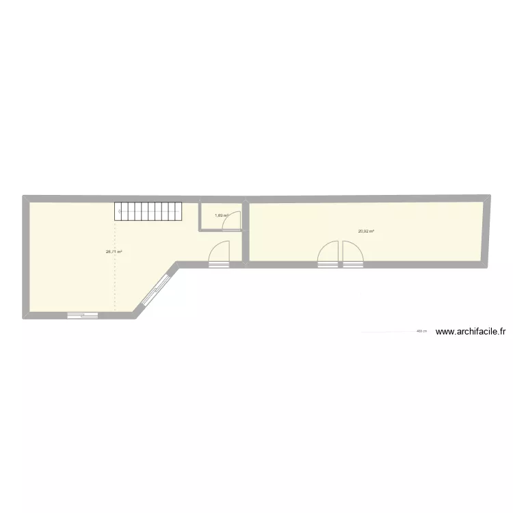 grange les salelles 1 er. Plan de grange les salelles 1 er. Plan de