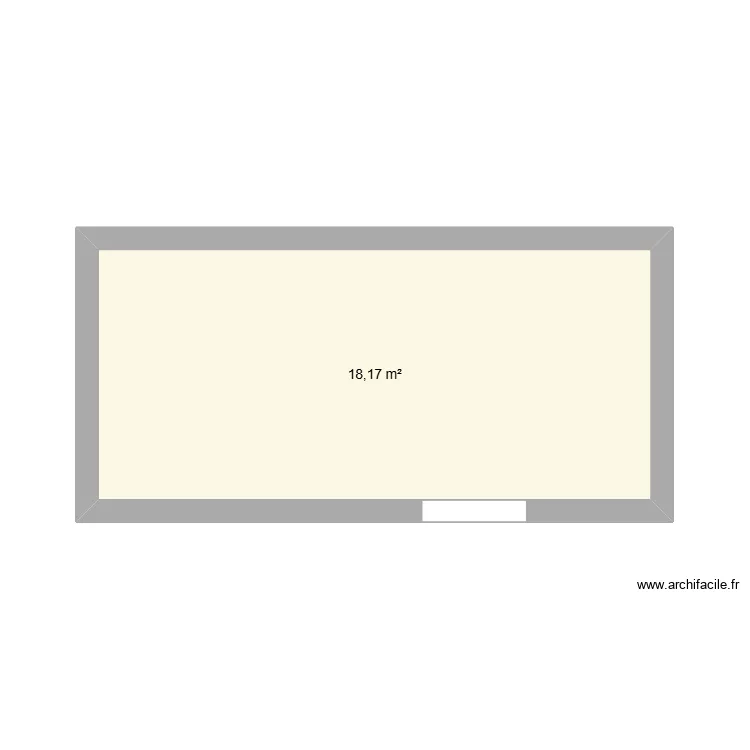 veranda. Plan de 1 et 18 m² veranda. Plan de 1 et 18 m²