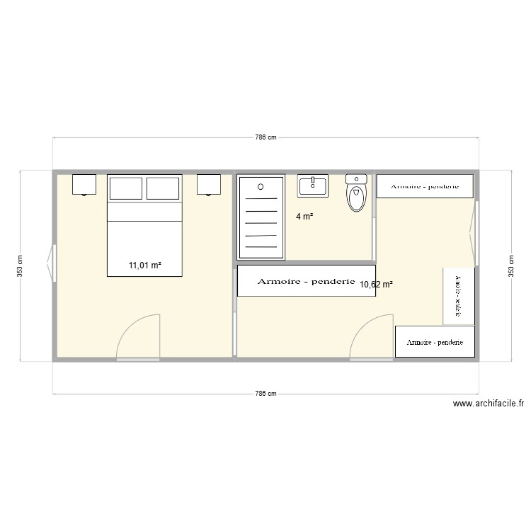 salle de bain samatan. Plan de 0 pièce et 0 m2