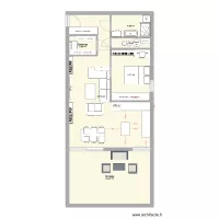 Appart en p&eacute;tant un seul mur test