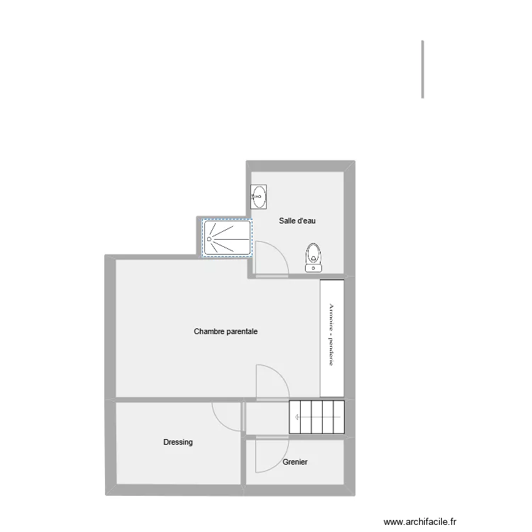 1er ABRAHAM. Plan de 