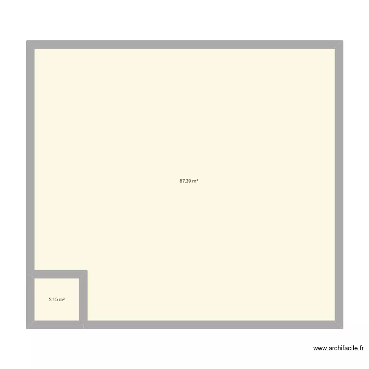 Bla bla. Plan de 2 et 90 m² Bla bla. Plan de 2 et 90 m²