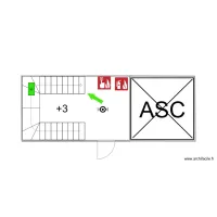 hall étage +3