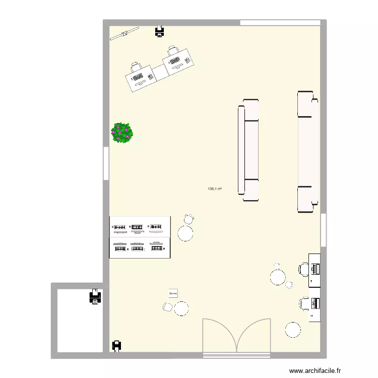 FT 2026 test zaza. Plan de 1 et 136 m² FT 2026 test zaza. Plan de 1 et 136 m²