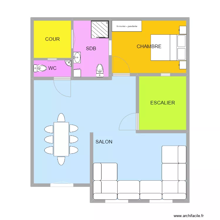 1ERE ETAGE. Plan de 