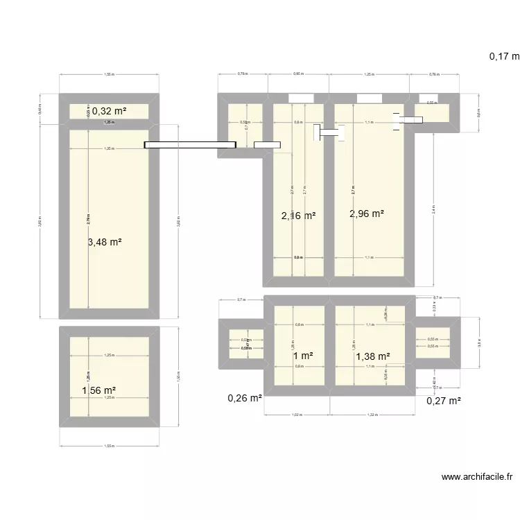 fosse septique. Plan de 