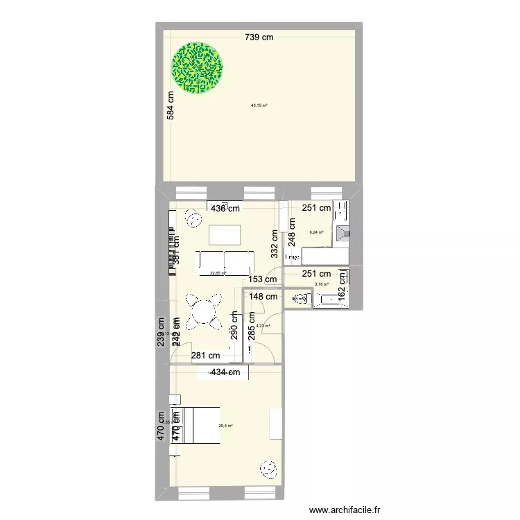 PLAN MODIFIE 3. Plan de 