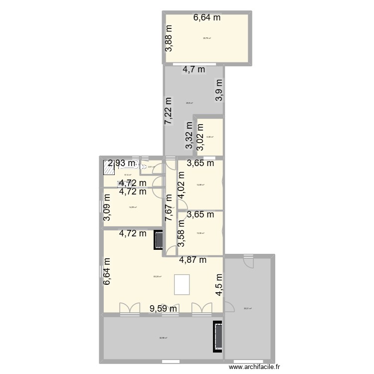 Mas Romande refait. Plan de 0 pièce et 0 m2