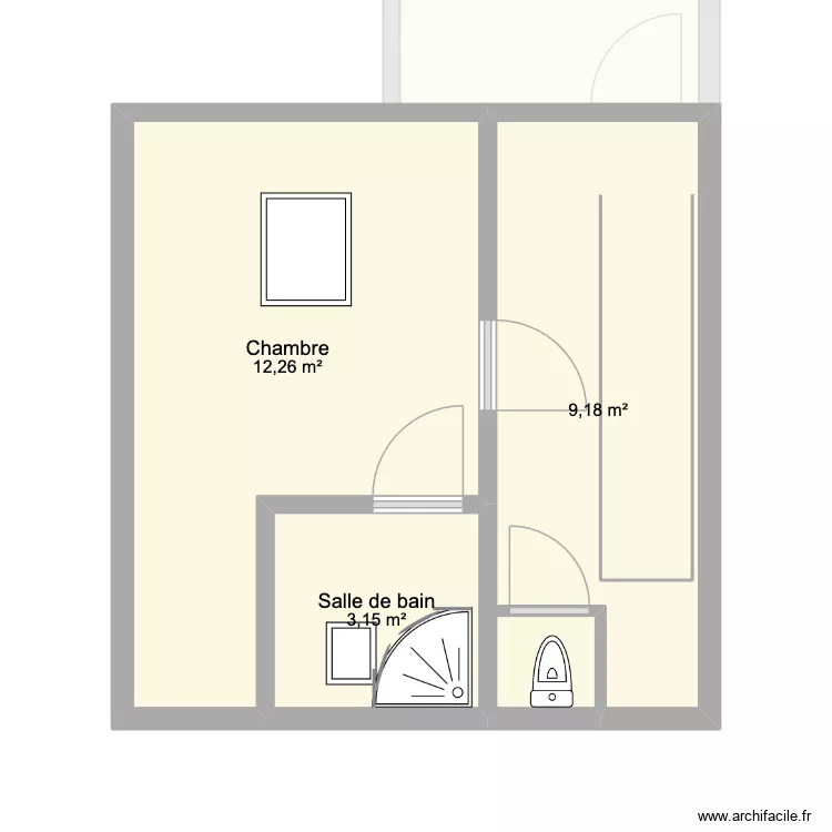 382 St L&eacute;onard. Plan de 