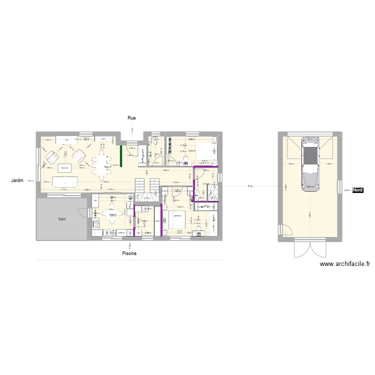 Eberle 10. Plan de 13 pièces et 235 m2