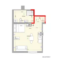 Studio 2 Thyez 2ème étage