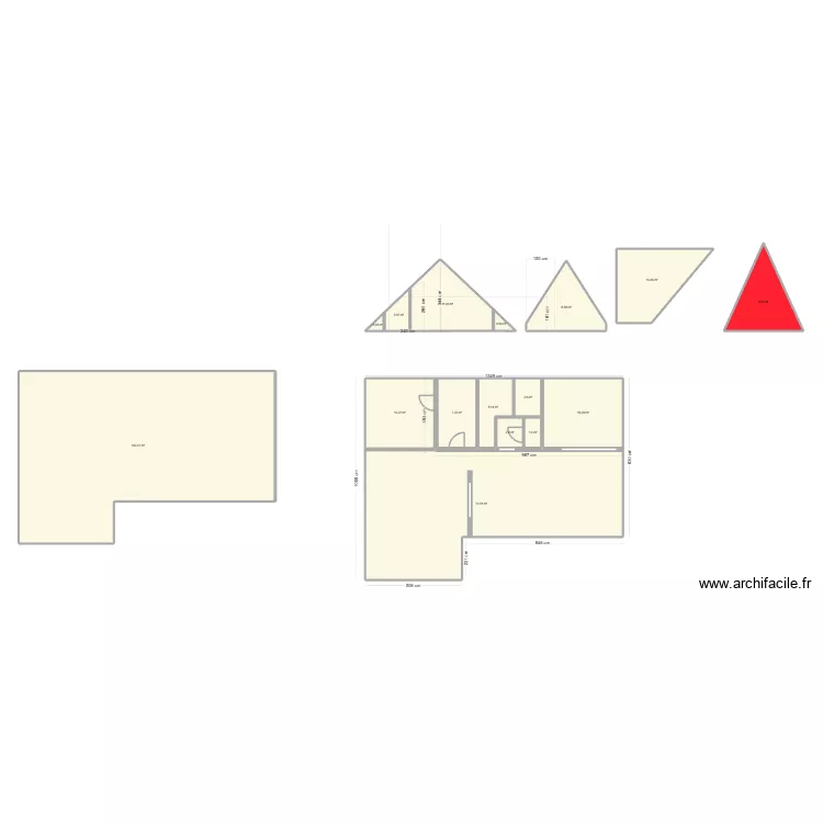 Couverture Leroux. Plan de 