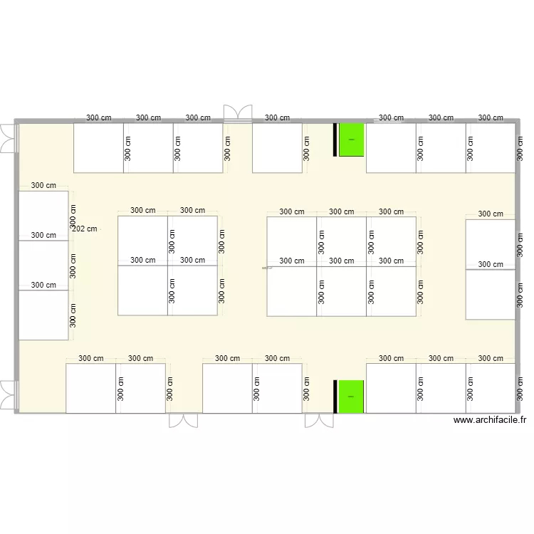 forum salon adh&eacute;rents 29 emplacements. Plan de 