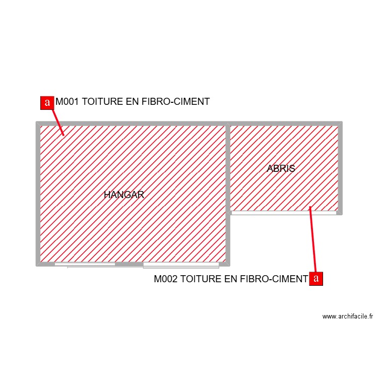 PLAN EXTERIEUR GENERAC. Plan de 2 pièces et 24 m2