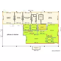 GAEC la Marmitte surfaces des pi&egrave;ces 