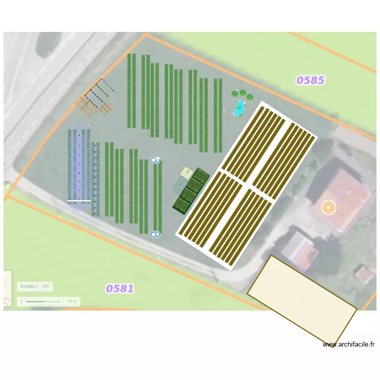 irrigation_Terrasse_multichapelle. Plan de 