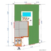 Plan terrasse piscine