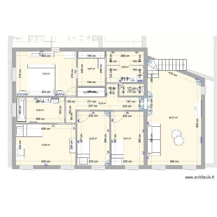 ST SAUVANT. Plan de 0 pièce et 0 m2