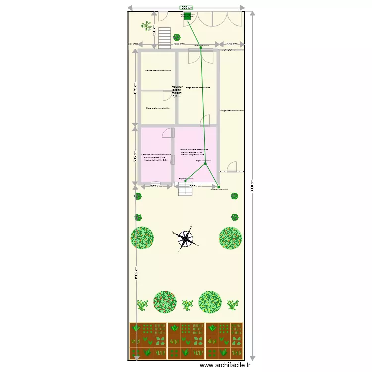 Plan de Masse apres travaux 2024/03 LAST. Plan de 