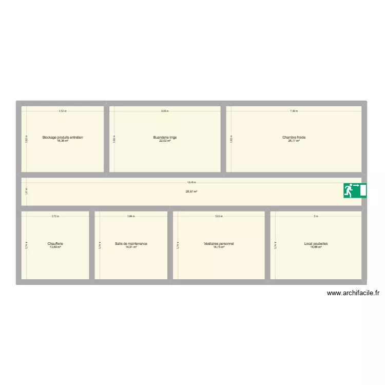 sous sol. Plan de 0 pièce et 0 m2