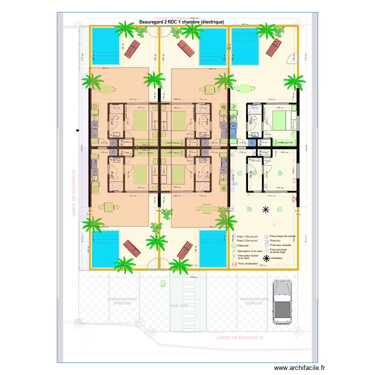 Beauregard 2 lundi 17 fev. Plan de 