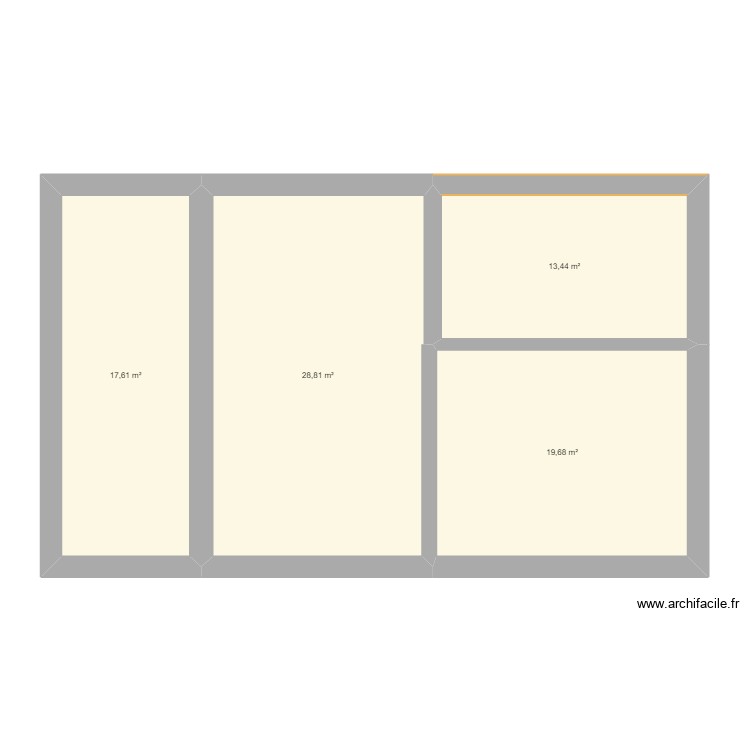 Appart 1. Plan de 0 pièce et 0 m2 Appart 1. Plan de 0 pièce et 0 m2
