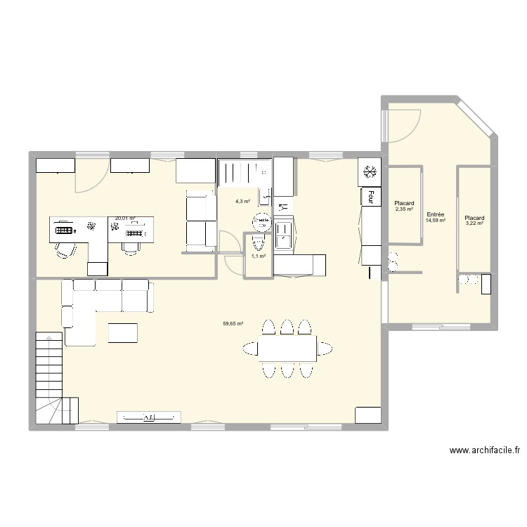 maison Eyguieres finale sans wc bureau bis. Plan de 20 pièces et 210 m2